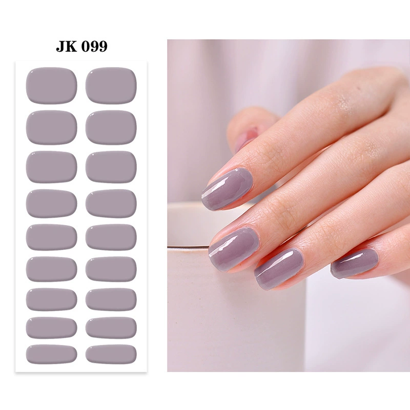 Набор для ногтей XT Gel с наклейками, искусственные ногти и лак для ногтей