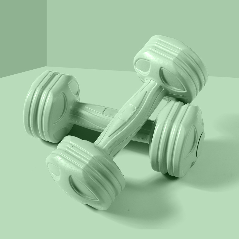 Mancuerna de fitness para mujeres equipo para el hogar yoga para niños de las mujeres recubrimiento muscular del brazo pegamento mancuerna para hombres 1kg ejercicio físico