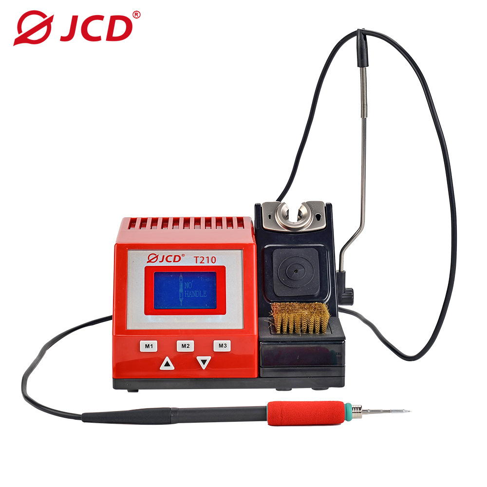 JCD T210恒温电焊台可调温85W电烙铁220V/110V无铅防静电数字显示