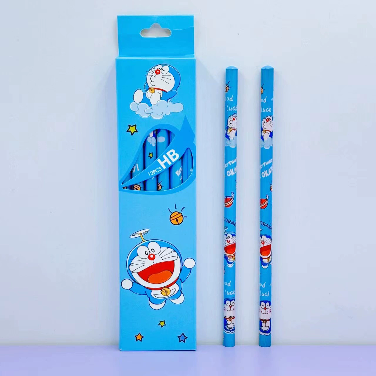 Карандаши Sanrio 12 шт в盒ке Kuromi cinnamon dog деревянные карандаши для школьников, художественные карандаши, пишущие ручки HB