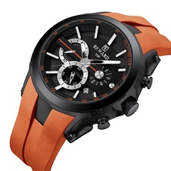 Reward multifunctional sports quartz watch waterproof luminous chronograph men's watch supports drop shipping