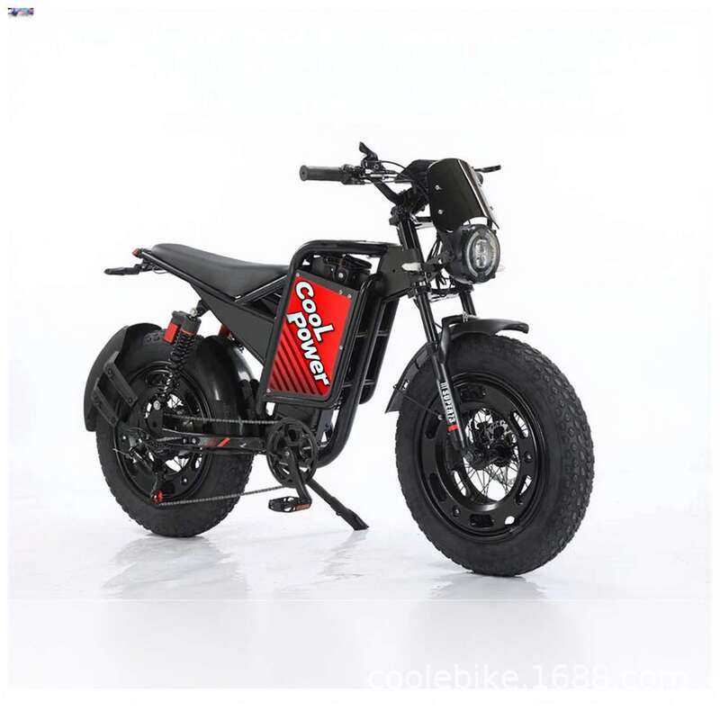 Hot Selling Electric Bicycle Retro Off-Road Fat Tire Electric Bicycle Wide Tire Snow Mode Lithium Battery Electric Vehicle
