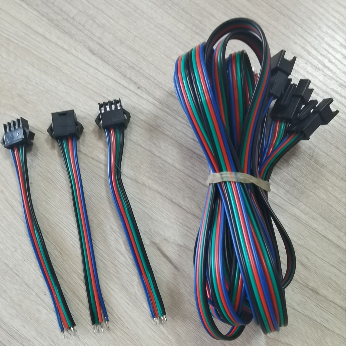 永希供应SYP对接端子线 红色头2位对接 10CM  20CM 1007#24号线