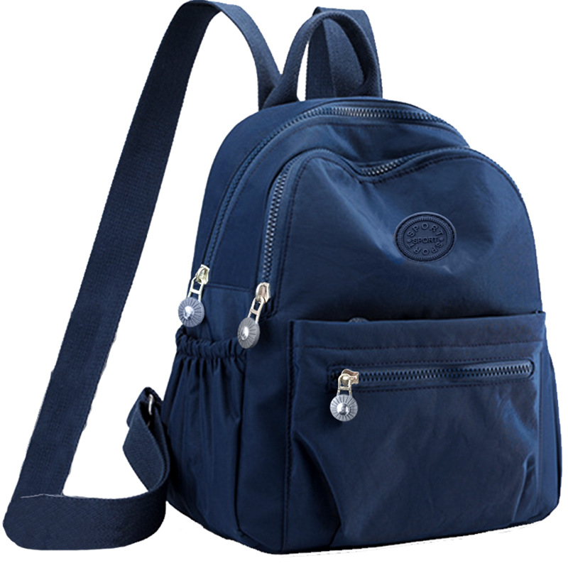 leisure travel class backpack female 5 new oxford cloth fashion large capacity canvas bag shoulder backpack