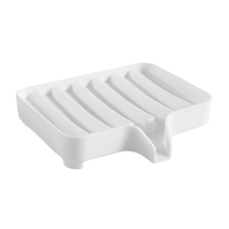 Directo de fábrica creativo caja de jabón de plástico de drenaje de jabón baño estante de baño bandeja de jabón de desviación