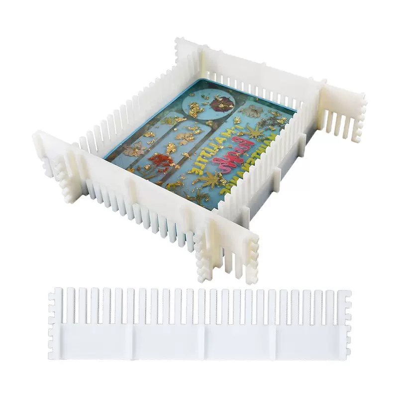 几何体硅胶模具固定卡板diy大长方形正方矩形可调节固定边框