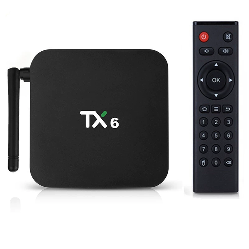 Набор TX6 - топ-бокс Куаньчжи H616 Android 9.0 4ГБ/32ГБ двухчастотный WiFi 4K сетевой плеер