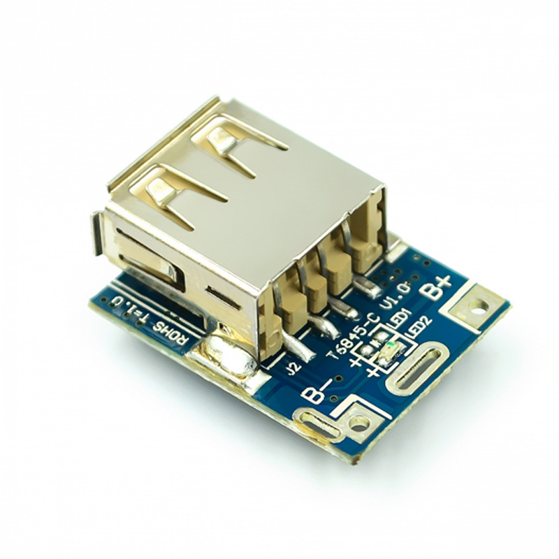 5V升压板锂电池充电保护板香水升压板主板134N3P方案DIY充电器