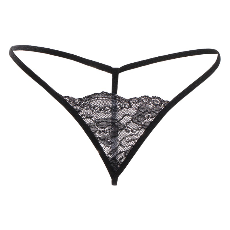 Thong women's sexy underwear sexy underwear lace perspective adult T-pants gift manufacturers wholesale