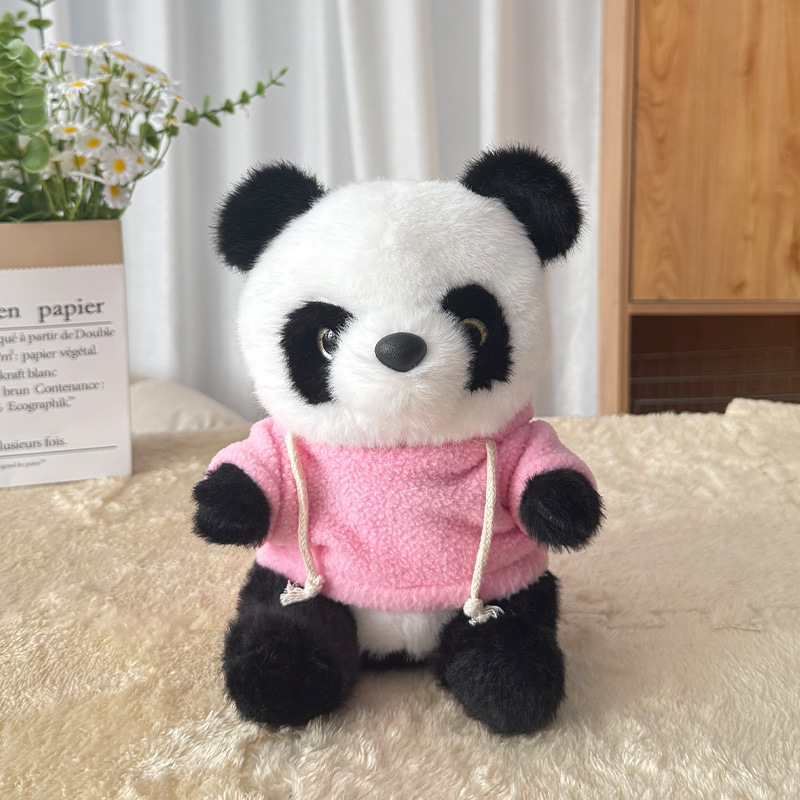 Dollos lindos de peluche, muñecas de ropa, muñecas de denim, Sichuan, Chengdu, recuerdos, logotipo