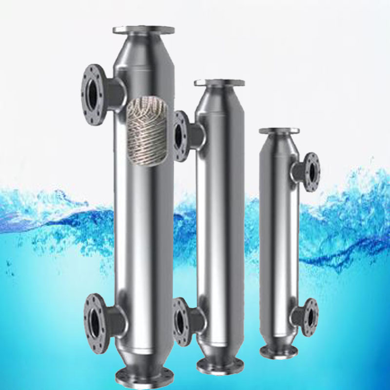 山东管壳式换热器 化工医药溶剂回收缠绕冷凝器 生物连消热交换器