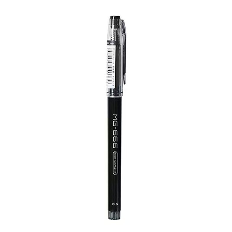 朝光B4501中性ペン0.5mm全針管炭素黒水性ペン学生試験用ペン赤青教師ペン|undefined