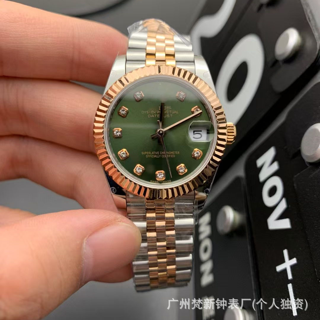 Lao Lijia Diary Series Women's Mechanical Watch Fully Automatic C Factory Water Ghost Yacht Watch Cross-Border Foreign Trade Dropshipping