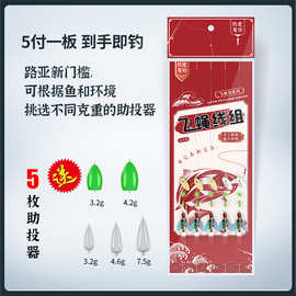 瓜子亮片绑好套装飞蝇钩线组白条马口饵翘嘴助投器路亚假饵微物饵