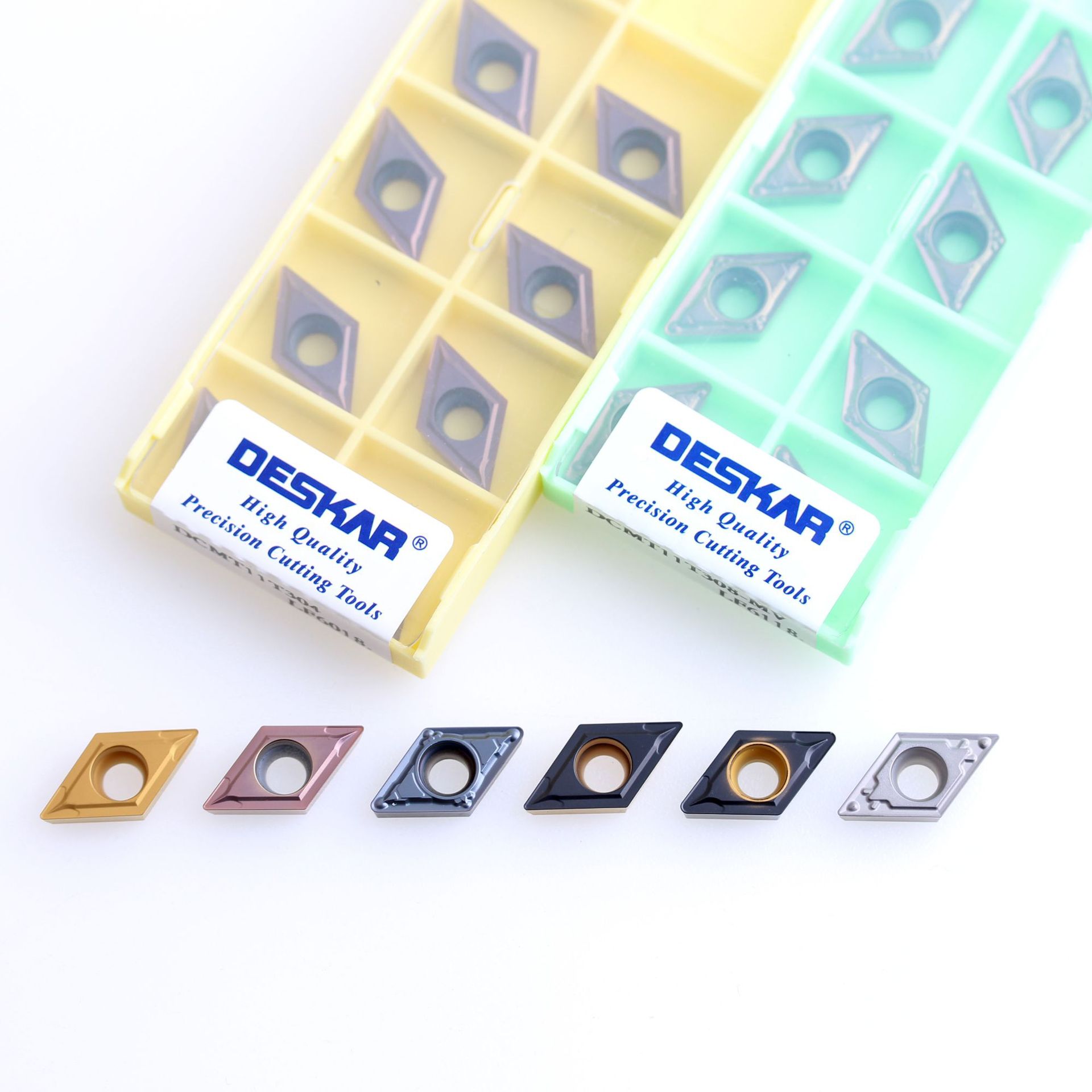 跨境戴斯卡菱形数控车床刀具DCMT11T304 LF6018内孔刀片批发