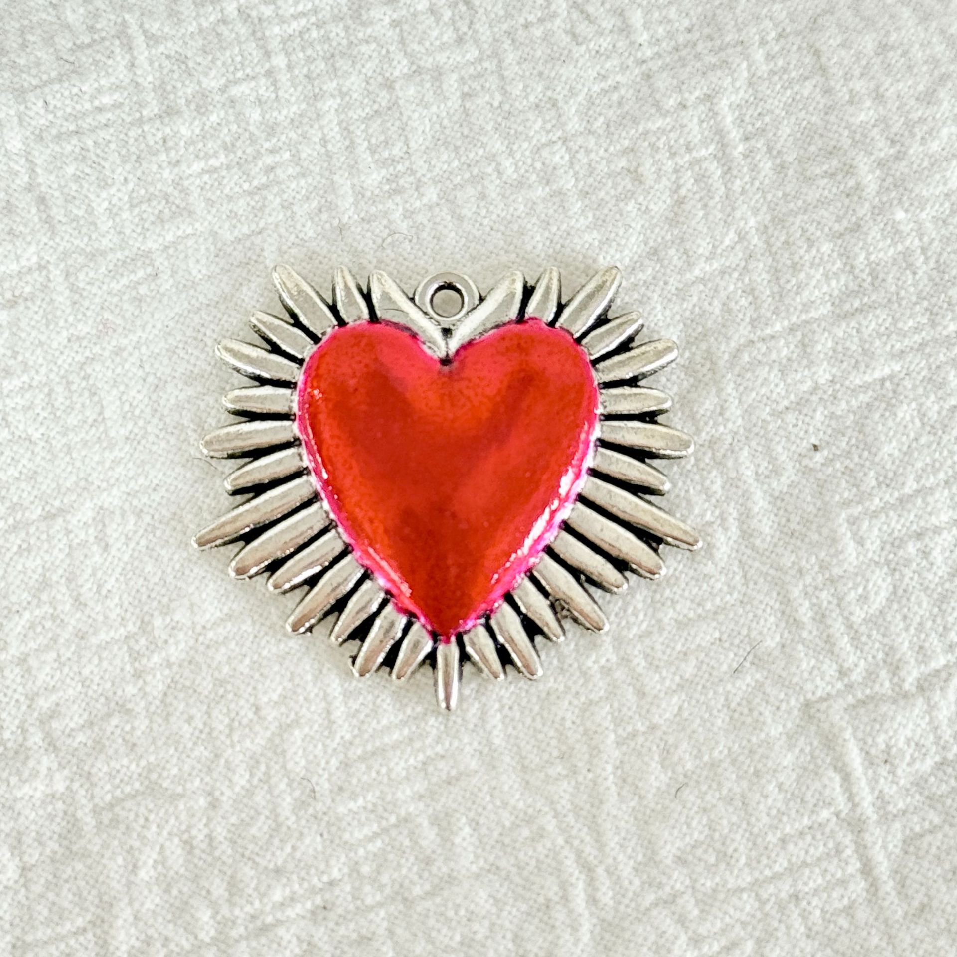 Accesorios de joyería de aleación de bricolaje Colgante de cruz de plata retro Pulsera Collar Pendientes Decoración de ropa Colgante