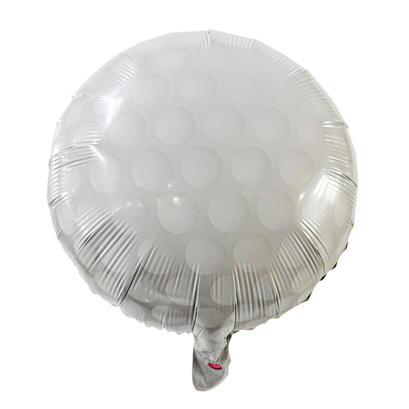 Globos deportivos de aluminio de 18 pulgadas, fútbol, rugby, baloncesto y béisbol, para decoración de la Eurocopa