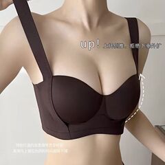 收副乳聚拢防下垂内衣女2025新款上托小胸显大无钢圈调整型文胸罩