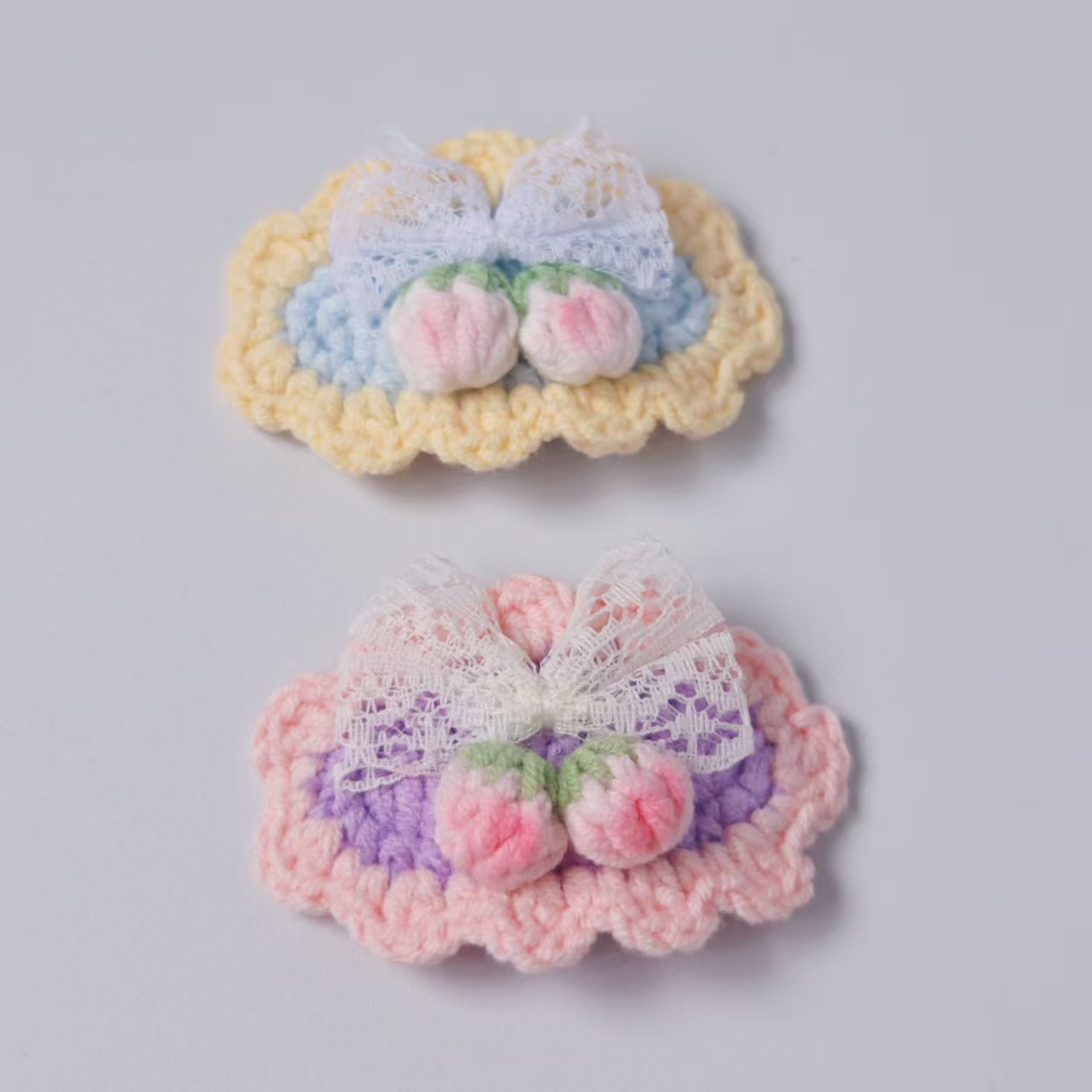 노란색과 분홍색의 조합