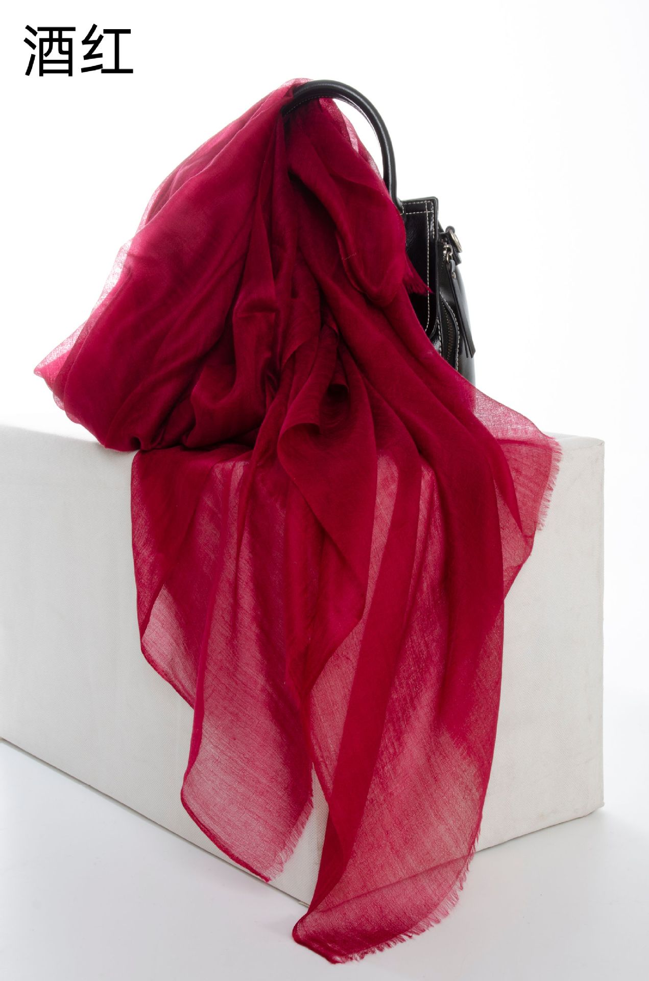 Fábrica de Mongolia Interior nuevo estilo liso 400 anillo ligero bufanda de terciopelo otoño e invierno cuatro estaciones damas cálido chal grande