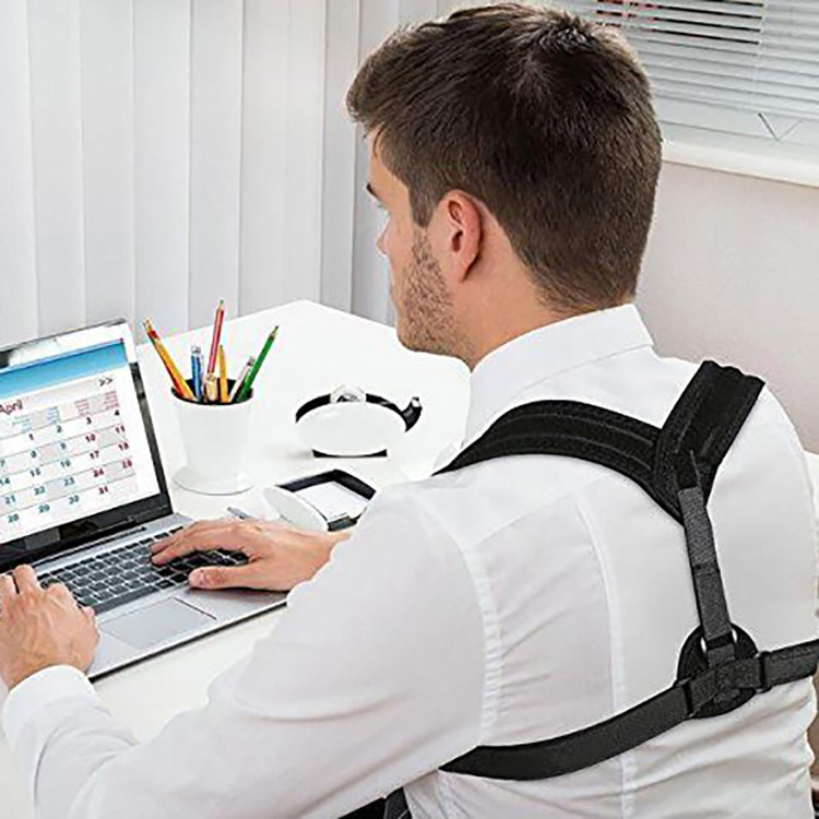 廠家直供矯姿帶形體矯正帶背部矯姿帶透氣鎖骨矯姿帶工廠定制