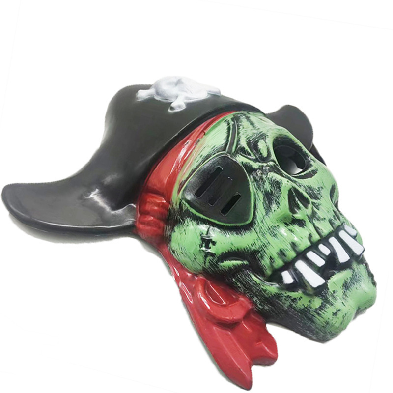 Máscaras Halloween transfronterizo, terror/pirata/cráneo, venta caliente