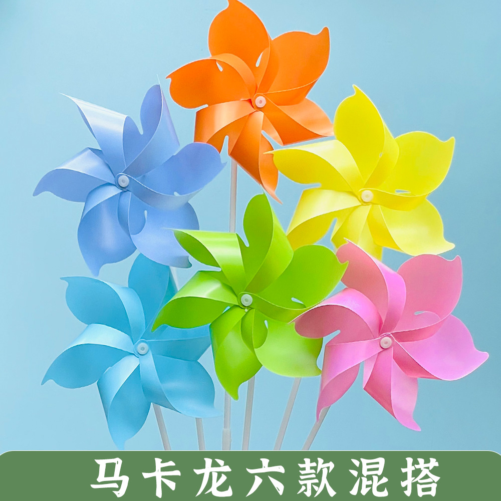 마카롱 6잎 6색 믹스: 22CM