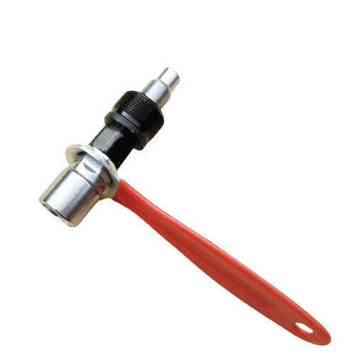 Bicycle center shaft crank removal tool sleeve remover mountain bike crankset removal and repair disassembly tool