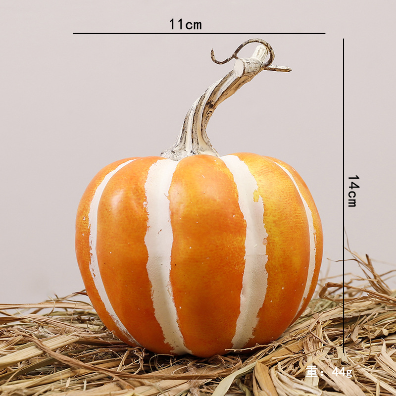 Simulación transfronteriza espuma calabaza modelo Halloween Acción de Gracias decoración de Navidad props disparo decoración de calabaza falsa image 18