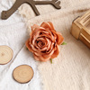 Silk cloth rose head high -end simulation flower fake flower wedding home decoration cost diameter 9cm 9 layer 9 color