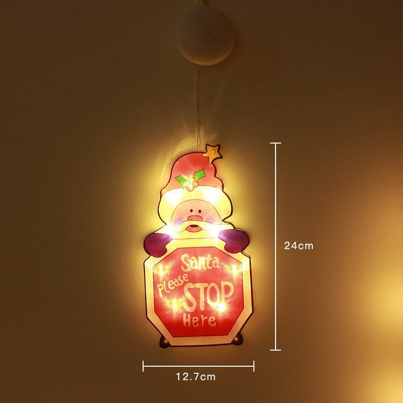 現物秒発LEDサンタクロース雪だるまクリスマスツリーランプ祭り装飾クリスマスランプショーウインドー配置|undefined