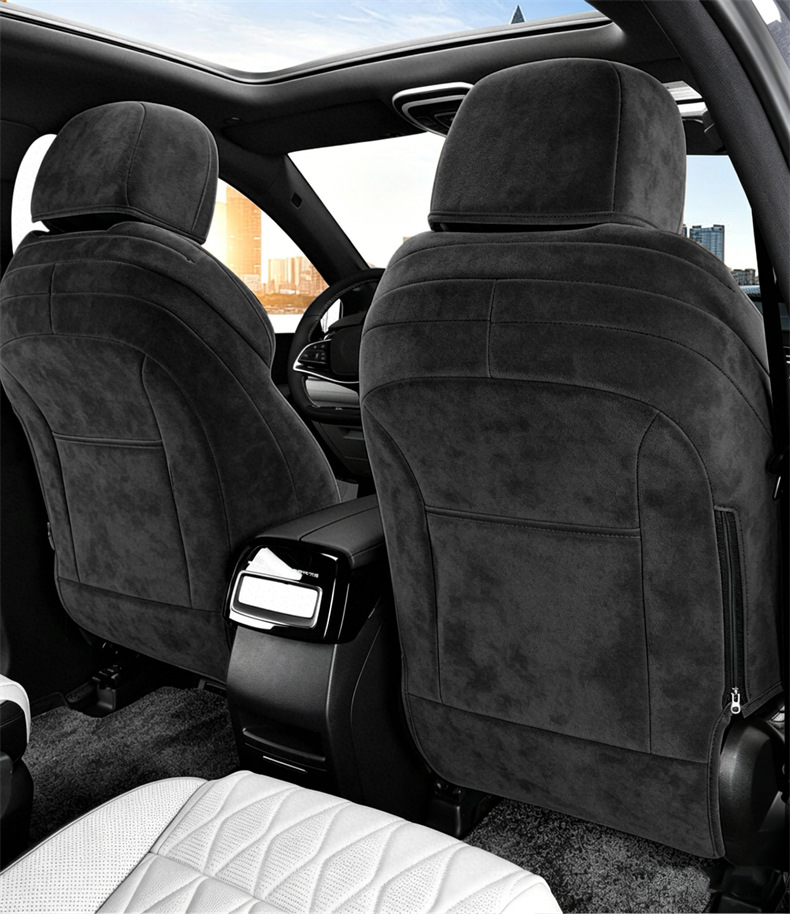 New Model Byd Tang Dmi Ev Seven-Seater Breathable Rams Saddle Cushion Car Seat Cover for Special Vehicles