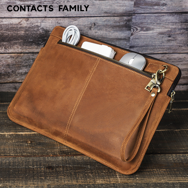 Suitable for New Macbookpro14 Protective Cover Genuine Leather Apple Laptop Cowhide Liner Bag Suitable for New Macbookpro14 Protective Cover Genuine Leather Apple Laptop Cowhide Liner Bag