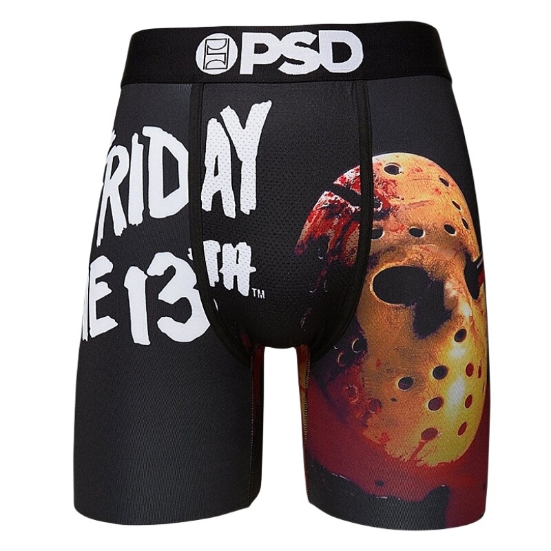 Cross-Border Psd Quick-Dry Extended Boxer Briefs Digital Print Sports Shorts Beach Shorts Men's Sporty Thin Style