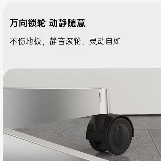 移动升降桌子带滑轮小型床边站立笔记本电脑桌直播工作台书桌讲台|undefined