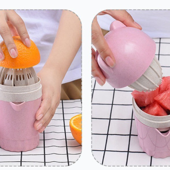 Exprimidor manual pequeño portátil taza de jugo de naranja exprimidor doméstico de cocina exprimidor de naranja de frutas exprimidor de limón