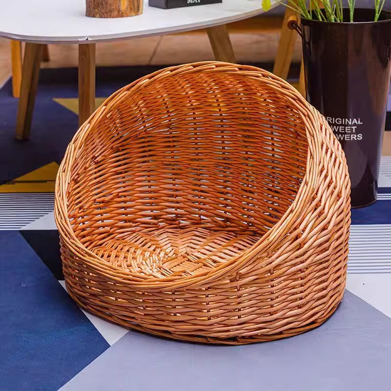 Cesta desnuda color miel