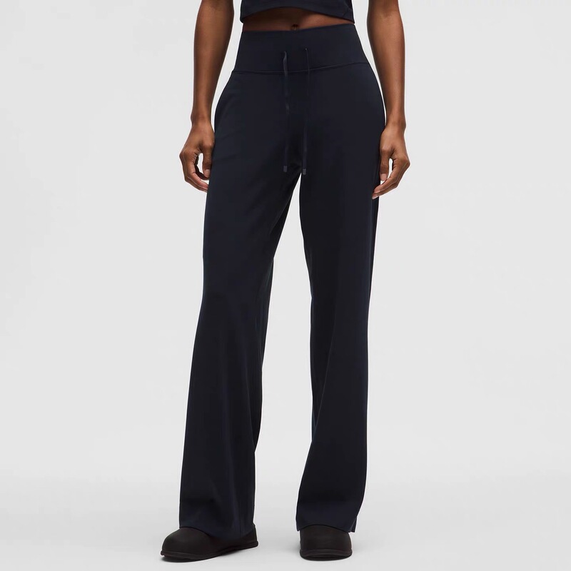lulu Groove High-Rise Wide-Leg Women's High-Waisted Drawstring Quick-Dry Long Pants