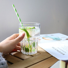 ins vertical coffee cup iced latte glass restaurant milk tea cup hot drink cup juice milkshake cup soda cup