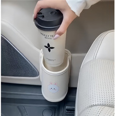 车载水杯架副驾驶固定置物收纳车用放杯子神器车门边汽车饮料架