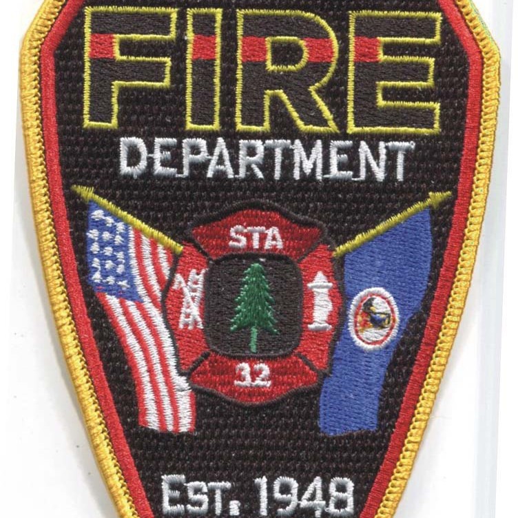 服装辅料厂家商标  FIRE PATCH3.5-5英寸软胶绣花章免费设计