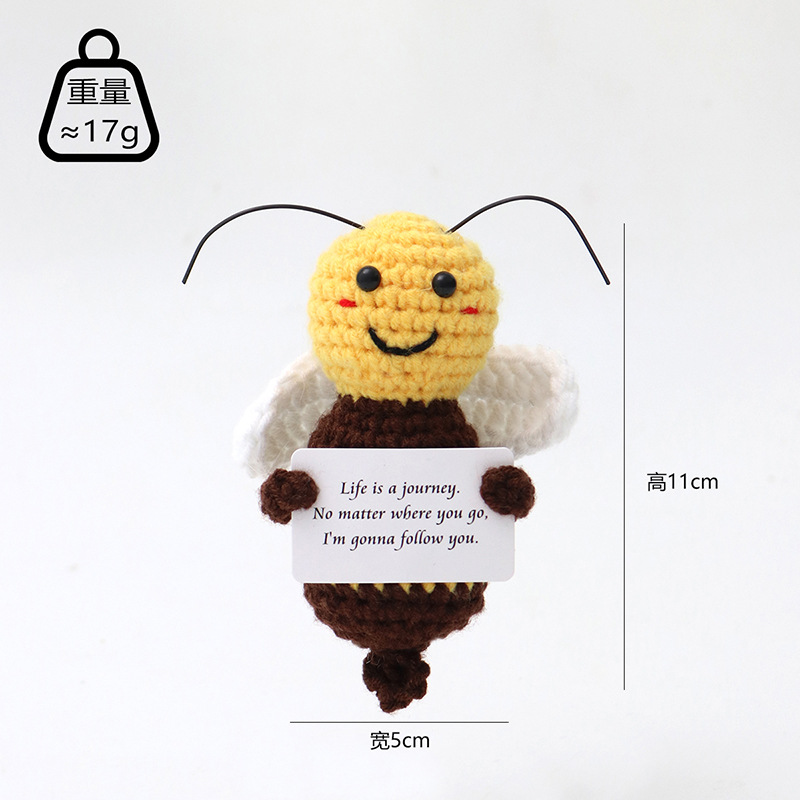 Black tentacle L card ending at the end of the bee
