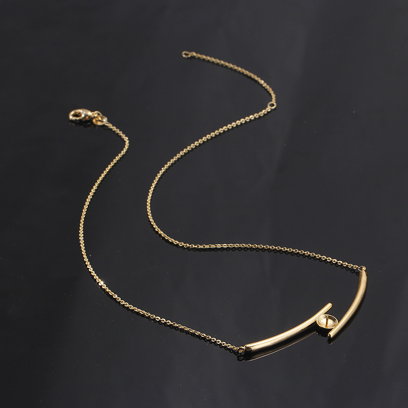 Colar de pérolas de luxo com fecho magnético para mulheres_voghion.com