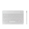 White keyboard, pack