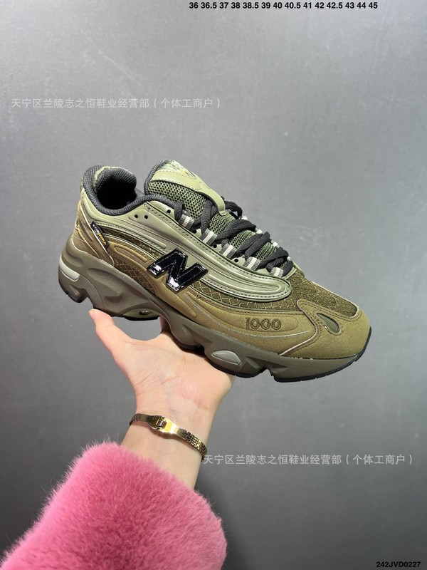 2025 新しいクロスボーダー NB1000 男性と女性の厚い底の快適で多用途のスポーツ ランニング シューズ カジュアル ダッド シューズ|undefined