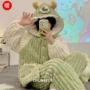 三层冬季加厚家居睡衣