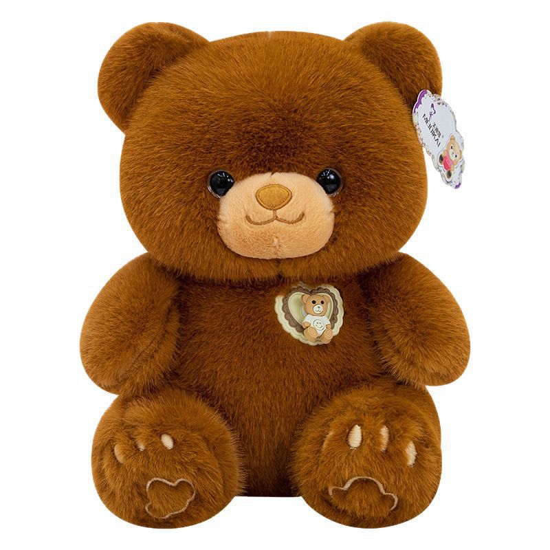 Nuevo oso de muñeca giratorio adorable peluche sentado en el pecho cuelga amor oso giratorio oso de muñeca niños pacificar oso