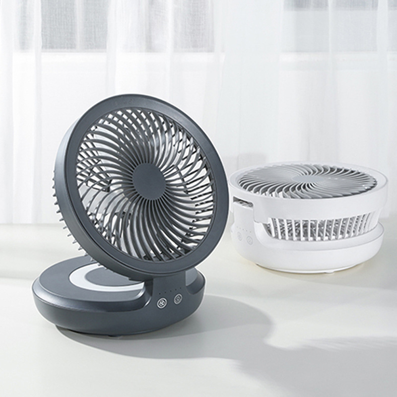 Edon aideng Suspensión de circulación de aire escritorio pequeño ventilador eléctrico escritorio Oficina Punch-libre pared colgando ventilador de la cocina