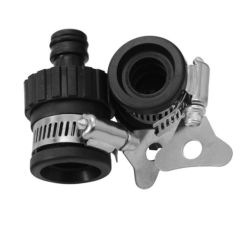 Conector universal de plástico para pistola de agua de lavado de coches, accesorios de lavado de coches para el hogar, conexión rápida de 14-24MM