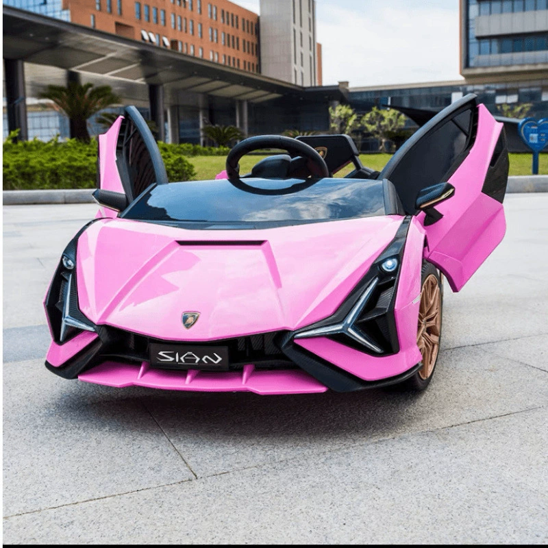 Lamborghini, электрический автомобиль, детская универсальная игрушечная машина с сиденьем, дистанционное управление